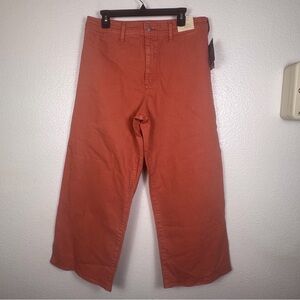 Universal Thread Women's Sailor Red
Wide-Leg Comfort Stretch Denim Pants 14